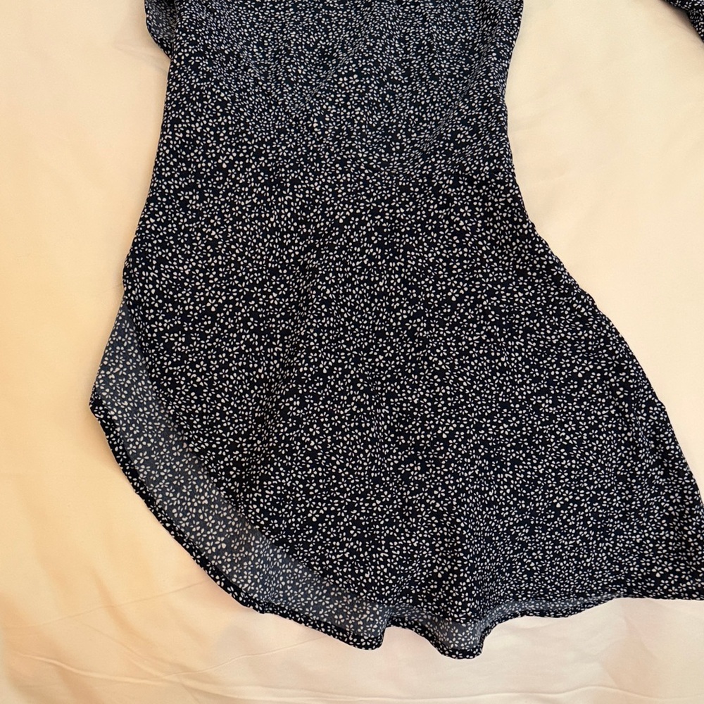 Chic Navy Patterned Jumpsuit - image 5